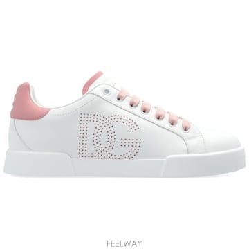 26 FW 돌체앤가바나 포르토피노 DG 로고 퍼포레이티드 스니커즈 87587 CK2277AV066