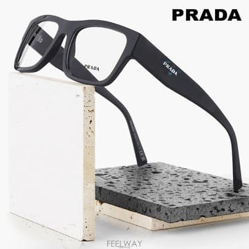 PRADA ����� ��ǰ �Ȱ��� VPR15Y-1AB1O1 ���ڿ��� �簢 ���� Ŭ���� �Ȱ������ ��ǰ �Ȱ��� VPR15Y-1AB1O1 ���ڿ��� �簢 ���� Ŭ