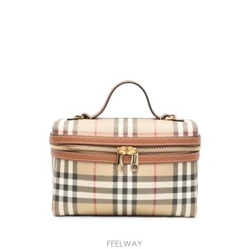 Burberry ������ Vintage Check vanity case mini bag 12219426210056 TP7255������ Vintage Check vanity case mini bag 122194262100