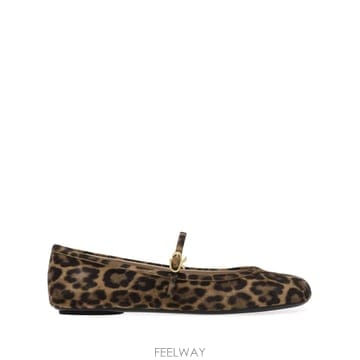 Gianvito Rossi ���Ⱥ��� �ν� Carla leopard pattern ballerina shoes 10271459442952���Ⱥ��� �ν� Carla leopard pattern ballerina shoes 10