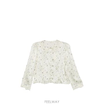 | Other Brand | DOEN Elianne floral print lace trim top 12219431911688 TP725DOEN Elianne floral print lace trim top 12219431911688