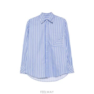 Victoria Beckham ���丮�ƺ��� chest pocket striped shirt 12219449770248 TP725557342���丮�ƺ��� chest pocket striped shirt 12219449770248