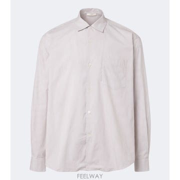 26 FW 더로우 Vanja 스트라이프 코튼 셔츠 TP581551375
