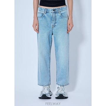 Balenciaga 26 FW �߷��þư� ���� Straight Leg Denim Jeans bal0265009blu26 FW �߷��þư� ���� Straight Leg Denim Jeans bal0265