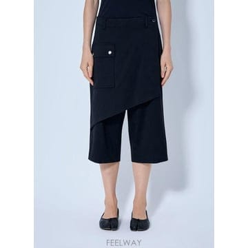 KIKO KOSTADINOV 26 FW Ű�� �ڽ�Ÿ���� ���� Linnet Wrap Culottes kko0265002blk26 FW Ű�� �ڽ�Ÿ���� ���� Linnet Wrap Culottes kko0