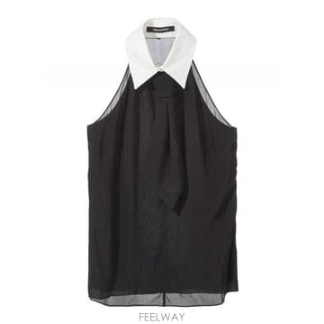 Karl Lagerfeld 24FW Į �����Ʈ Sleeveless Collar Ÿ�� ž 245W1607998 TP58152238424FW Į �����Ʈ Sleeveless Collar Ÿ�� ž 245W1607998