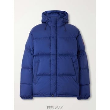캐나다구스 네이비 스털링 퀼티드 패딩 다운 재킷