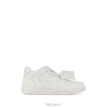 [X45]오프화이트 W259C9L008 0101 여성 스니커즈 단화 운동화 로우탑 하이탑 White leat
