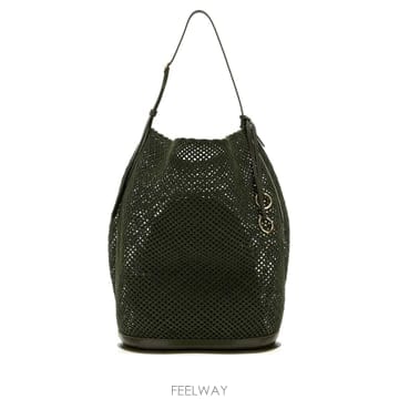 [X45]알라이아 AA1L6006I249 U21 여성 토트백 쇼퍼백 탑핸들백 핸드백 Olive green m