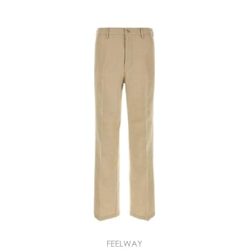 [X45]프라다 UP0351SOOO19VM F0036 남성 바지 면바지 조거 카고 와이드 Sand linen