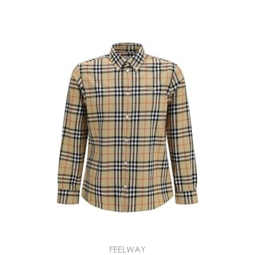 Burberry [K68]������ 8132209 B9368 ���� ���� ���� ���� ���� Check cotton Shirt[K68]������ 8132209 B9368 ���� ���� ���� ���� ���� Che