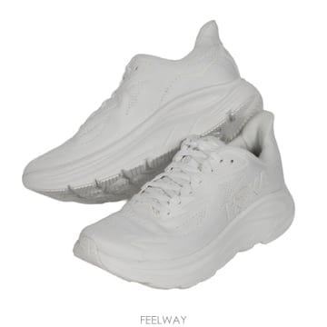 호카 여성 스니커즈 클리프톤10 1162031 WWH WHITE / WHITE [HKS015]