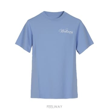 스포티앤리치 여성 에비뉴 티셔츠 TO11976083BL43 PERIWINKLE [SRC029]