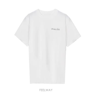 스포티앤리치 여성 시라큐스 티셔츠 TO11975325WH01 WHITE [SRC032]