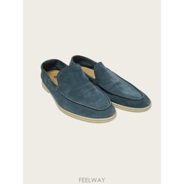Loro Piana [�߰���ǰ/���̽���] 42.5 / �η��ǾƳ� ��Į������ �����̵� ��ӿ�ũ ����Ŀ��[�߰���ǰ/���̽���] 42.5 / �η��ǾƳ� ��Į������ ����