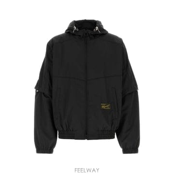 WOOYOUNGMI [X45]�쿵�� W261JP12 956B ���� ���� ���� ���� ���� Black nylon windbreake[X45]�쿵�� W261JP12 956B ���� ���� ���� ���� ���� Bla
