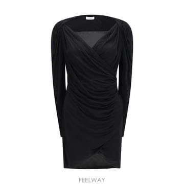 26FW 발망 원피스 DR0000000093 0PA BLACK