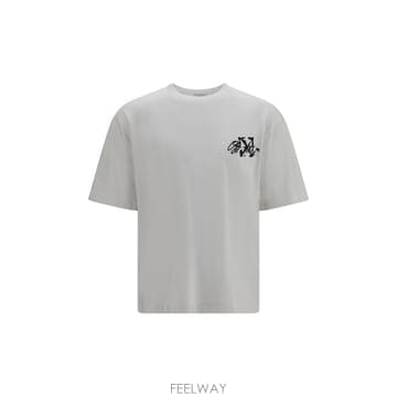 26FW 오프화이트 반팔 티셔츠 OMAA120F26JER00H10 100 WHITE