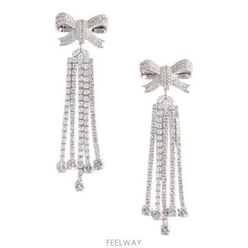 26FW 셀프 포트레이트 이어링 613E SILVER