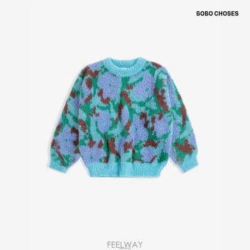 보보쇼즈 26FW made in Spain watercolor 올오버 맨투맨 스웨터 B226AC093