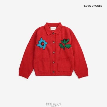 보보쇼즈 26FW made in Spain Blossom 바람막이 가디건 B226AC140