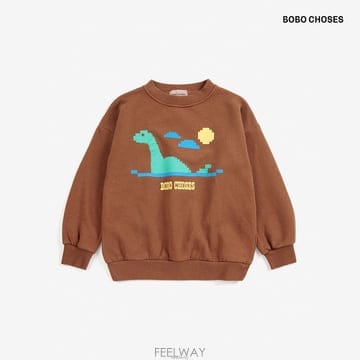 보보쇼즈 26FW made in Spain Lake Monster 맨투맨 스웨터 B226AC034