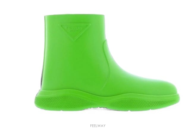 PRADA Triangle logo bootsTriangle logo boots