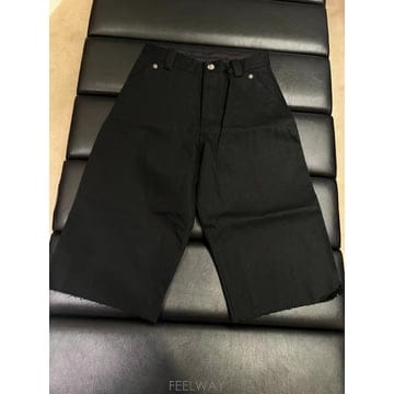 26FW 크롬하츠 블랙 숏 팬츠