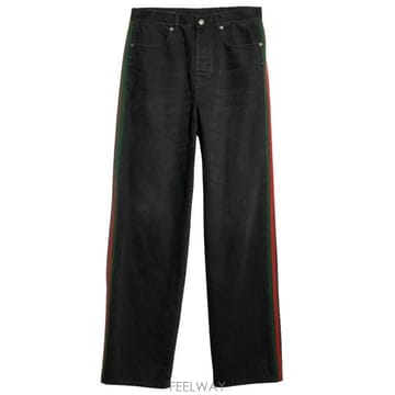 26FW 구찌 데님 팬츠 A002IA XDDIC1000 BLACK