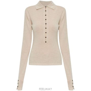 Jacquemus 26FW ��ũ���� ���� Ƽ���� 25HPOW00806AK00145 130 BEIGE26FW ��ũ���� ���� Ƽ���� 25HPOW00806AK00145 130 BEIGE