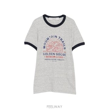 Golden Goose 26FW ��籸�� ���� Ƽ���� GWP02768 P00264260717 GREY26FW ��籸�� ���� Ƽ���� GWP02768 P00264260717 GREY