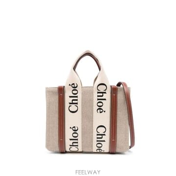 26FW 끌로에 토트백 CHC22AS397I26 90U WHITE BROWN 1