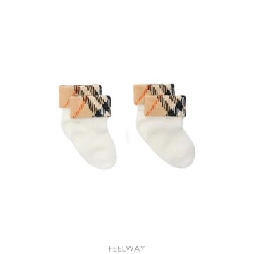 버버리 셋 오브 투 파리 오브 양말 (KIDS 상품) 8121864 B0302311119