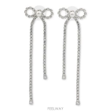 셀프 포트레이트 실버 귀걸이 RS26606ESLSILVER B0482289046