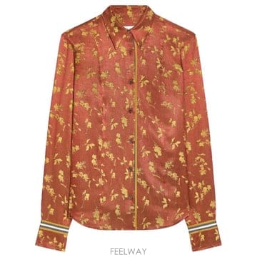 Dries Van Noten 26FW �帮�� �� ��ư ���� 0107134261 701 RUST26FW �帮�� �� ��ư ���� 0107134261 701 RUST