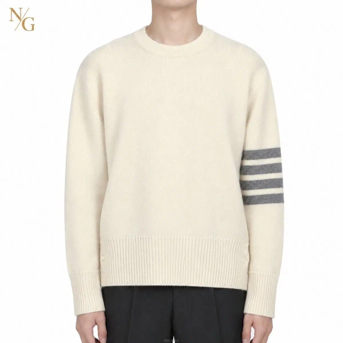 Thom Browne [��ǰ/�������] ����� ĳ�ù̾� �缱���� ũ��� ��Ʈ ������[��ǰ/�������] ����� ĳ�ù̾� �缱���� ũ��� ��Ʈ