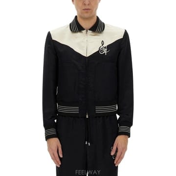 25 S/S 아미리 자켓 WITH 엠브로이드 AMOUBN1074_BL B0041606687