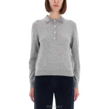 25 F/W 아스페시 캐시미어 폴로 셔츠 3306_456701360 B0041854282