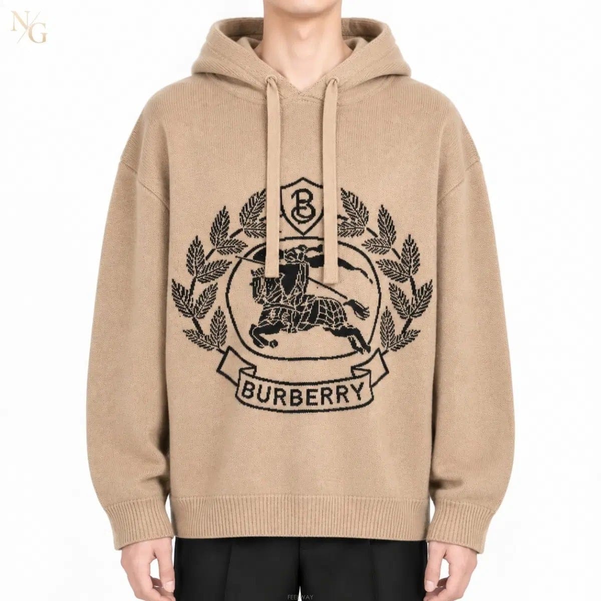 Burberry [��ǰ/�������] ������ ����� �ΰ� ��Ʈ �ĵ� Ƽ���� XL / 105[��ǰ/�������] ������ ����� �ΰ� ��Ʈ �ĵ� Ƽ���� XL