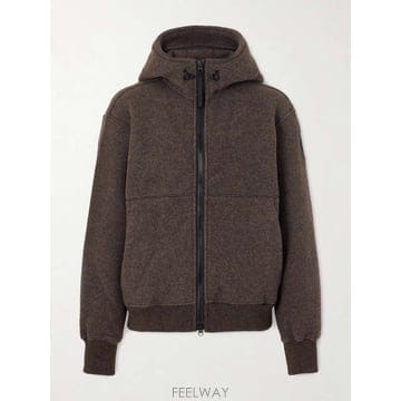 캐나다구스 CHILLIWACK 후드 울블렌드 후리스 봄버 자켓 72 B0082310763