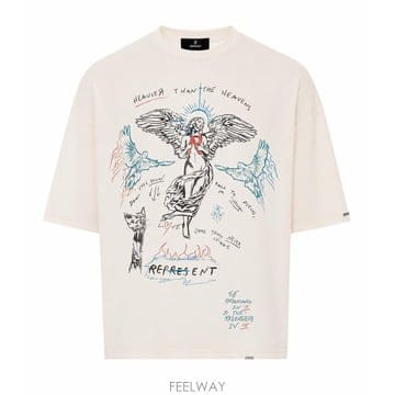 26 F/W 리프레젠트 HEAVIER THAN 더 HEAVENS 티셔 B0012295513