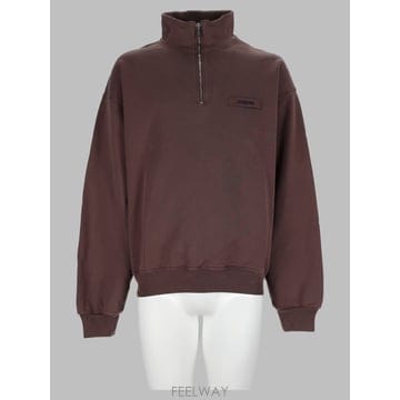 26 F/W 자크뮈스 맨투맨 콘 로고 E 지퍼 SSM00313AJ0_ B0042277181