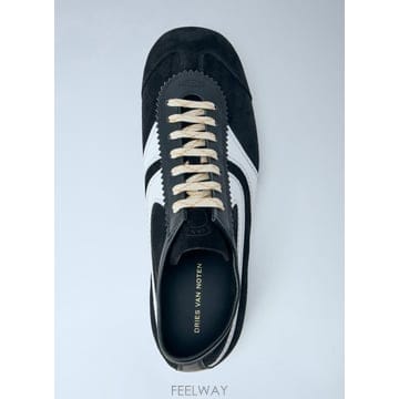 26 F/W 드리스 반 노튼 스웨이드 패널 스니커즈 262-13170 B0112310626