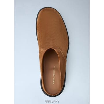 26 F/W 드리스 반 노튼 스웨이드 슬립온 뮬 262-021720- B0112310655