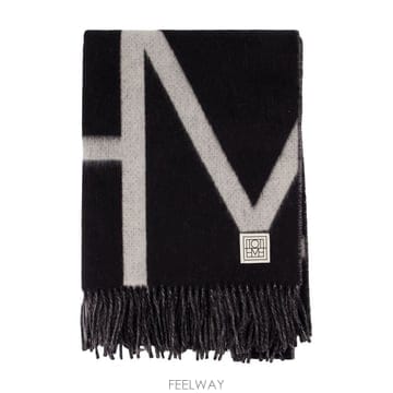 26 F/W 토템 모노그램 스카프 TOTEME 울 블랙 264-WSC B0732305414
