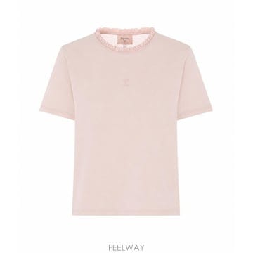 26 F/W 레페토 로고 티셔츠 WITH 러플 카라 S0777/144 B0012295561