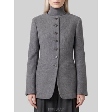 26 F/W 막스마라 다크 그레이 크루 넥 FALLA 자켓 26210 B0022295675