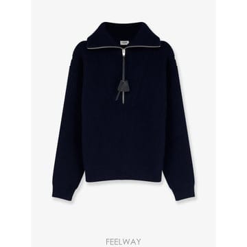 셀린느 리브드 울 & 캐시미어 스웨터 RY10T4S8807MR B0652296180