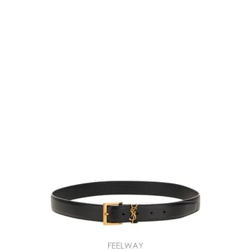 26FW 생로랑 벨트 864585BOO0W 1000 Nero
