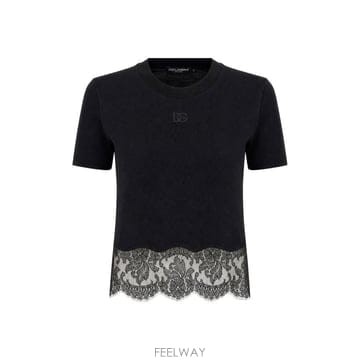 Dolce&Gabbana 26FW ��ü�ذ��ٳ� ���� Ƽ���� F8W71ZFU7EQ N0000 Nero26FW ��ü�ذ��ٳ� ���� Ƽ���� F8W71ZFU7EQ N0000 Nero
